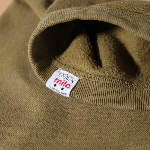 A Bathing Ape Trainer Sweatshirts 00S Nigo Bone M