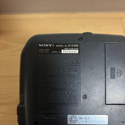 Sony Portable Cd Players D-E400