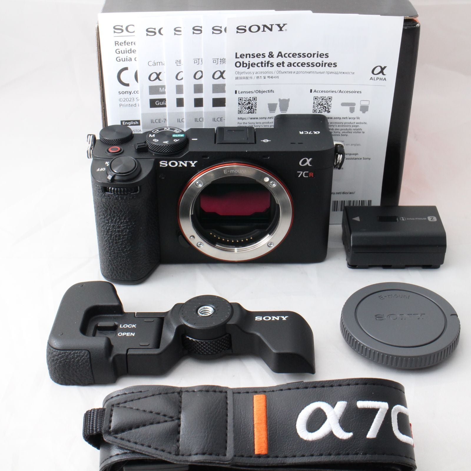 Sony Mirrorless Interchangeable Lips 7Cr Ilce-7Cr B Over Seas Model #4774