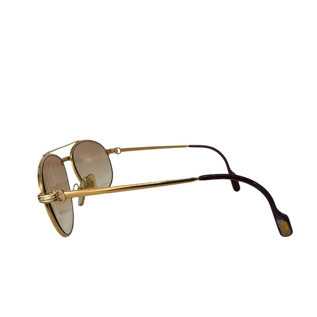 Cartier Sunglasses Gold Glasses