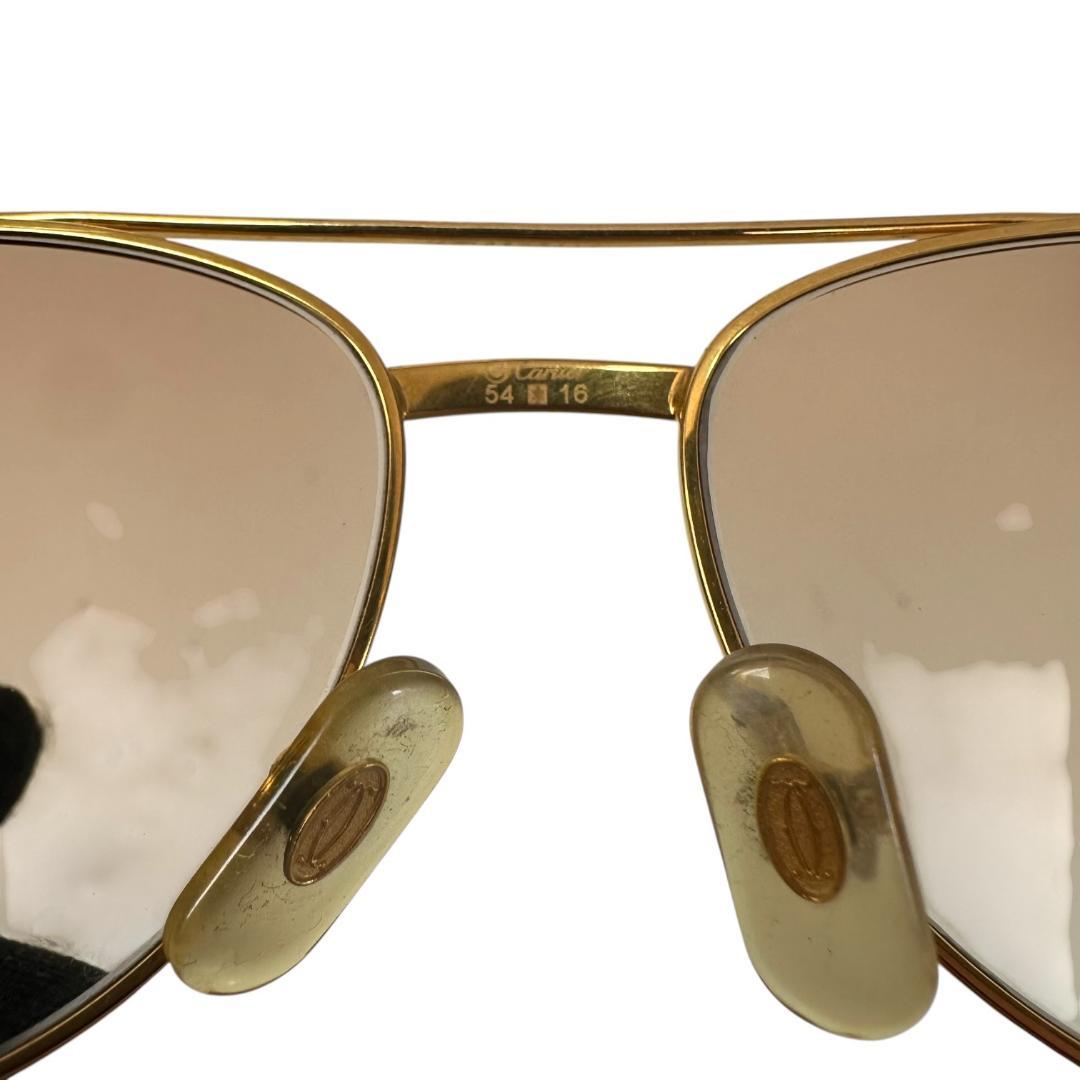 Cartier Sunglasses Gold Glasses