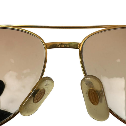 Cartier Sunglasses Gold Glasses