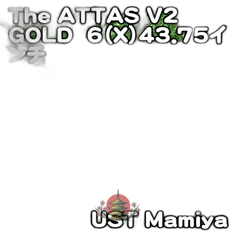 Mamiya Shaft Ust The Attas V2 Gold 6 X 43.75 /X/0[9758]