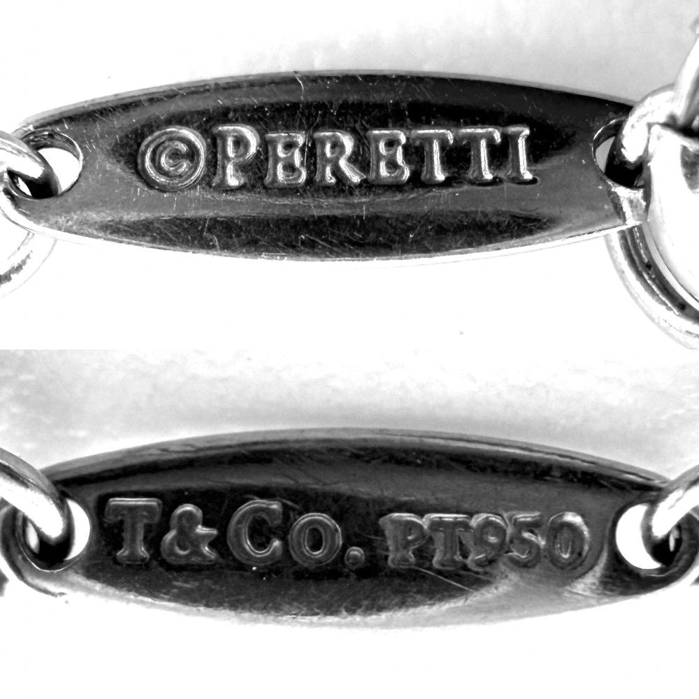 Tiffany Bracelet 3P Tiffany&Co. Pt950 1.5G