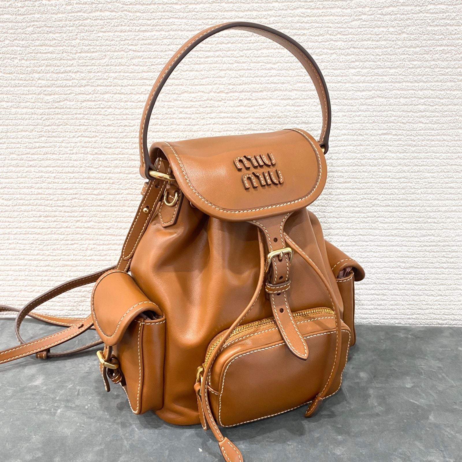 Miu Backpack Miumiu