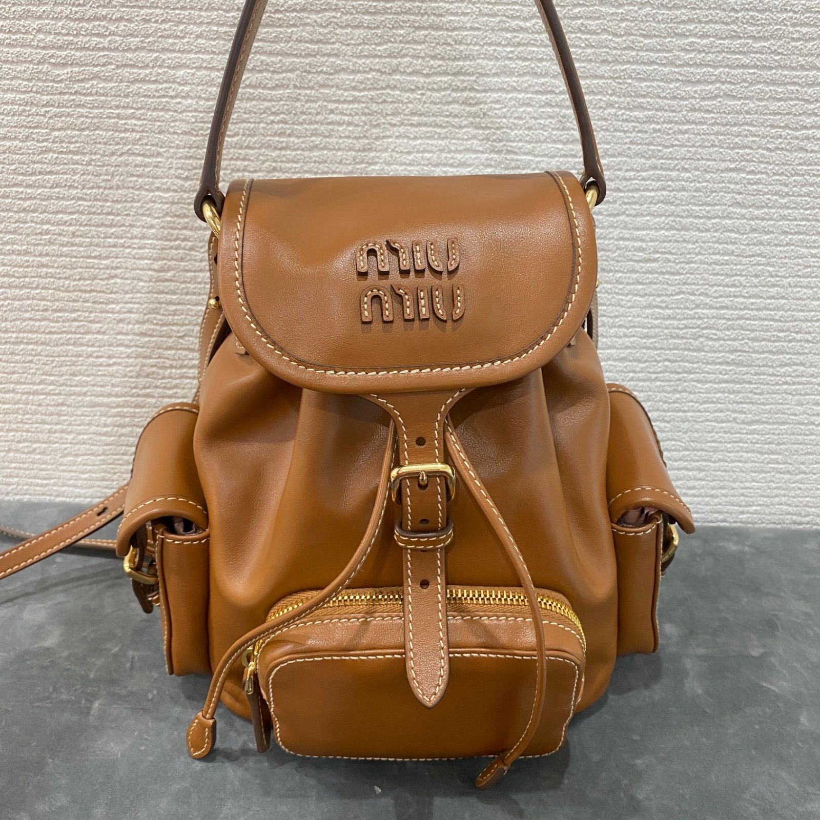 Miu Backpack Miumiu