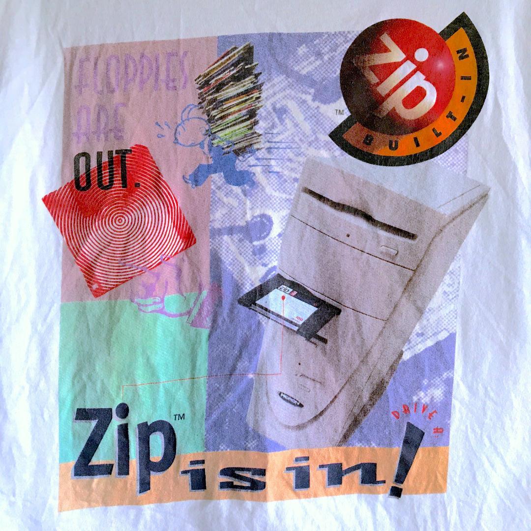 Vintage T-Shirts 90'S Iomega Zip T Xl