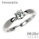 Tiffany Ring Pt950 0.25Ct