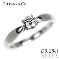 Tiffany Ring Pt950 0.25Ct