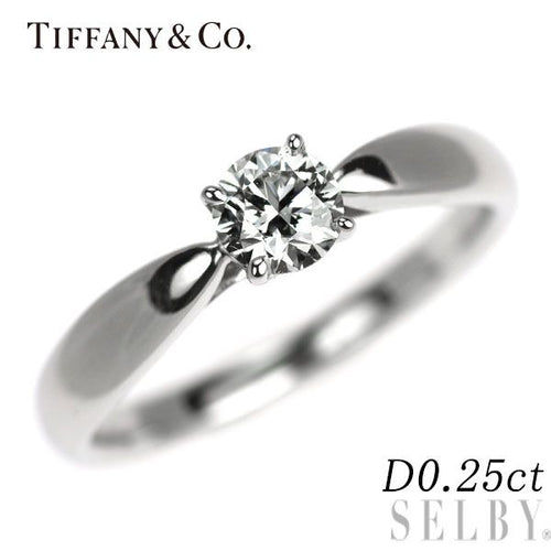 Tiffany Ring Pt950 0.25Ct