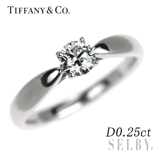Tiffany Ring Pt950 0.25Ct