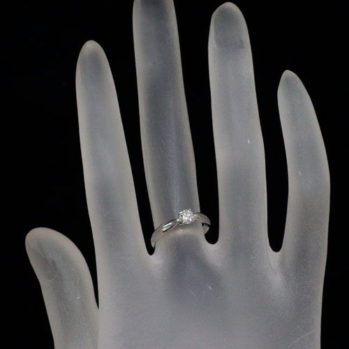 Tiffany Ring Pt950 0.25Ct
