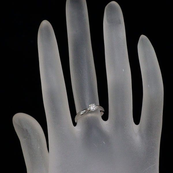 Tiffany Ring Pt950 0.25Ct