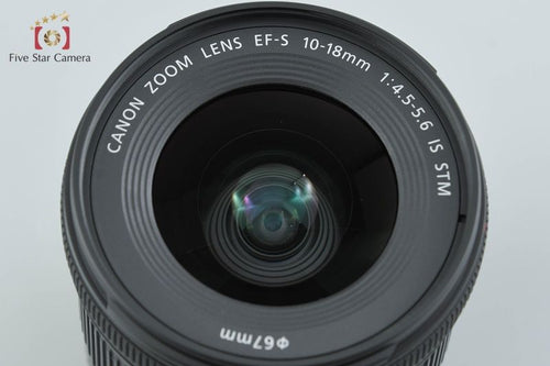 Canon Lens (Zoom) Ef-S 10-18Mm F/4.5-5.6 Is Stm