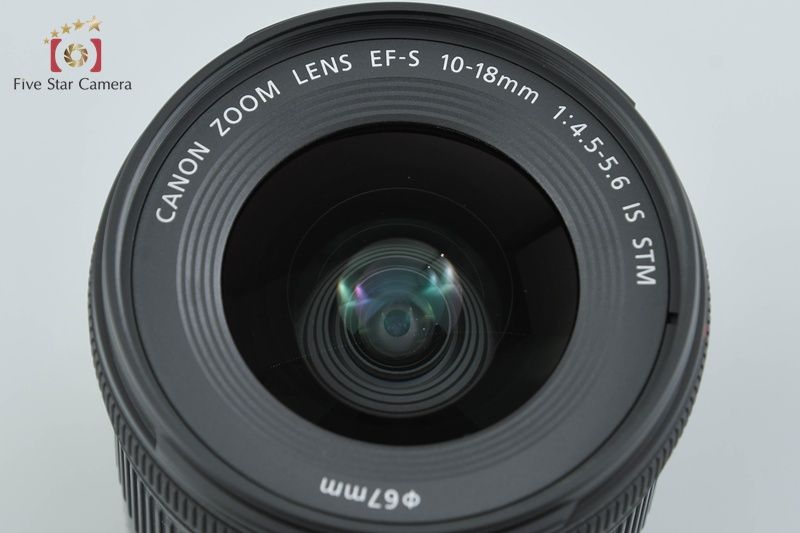 Canon Lens (Zoom) Ef-S 10-18Mm F/4.5-5.6 Is Stm