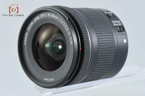 Canon Lens (Zoom) Ef-S 10-18Mm F/4.5-5.6 Is Stm