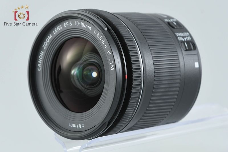 Canon Lens (Zoom) Ef-S 10-18Mm F/4.5-5.6 Is Stm