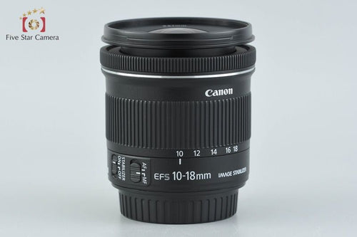 Canon Lens (Zoom) Ef-S 10-18Mm F/4.5-5.6 Is Stm