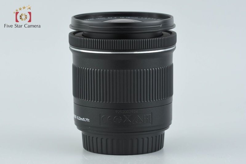 Canon Lens (Zoom) Ef-S 10-18Mm F/4.5-5.6 Is Stm