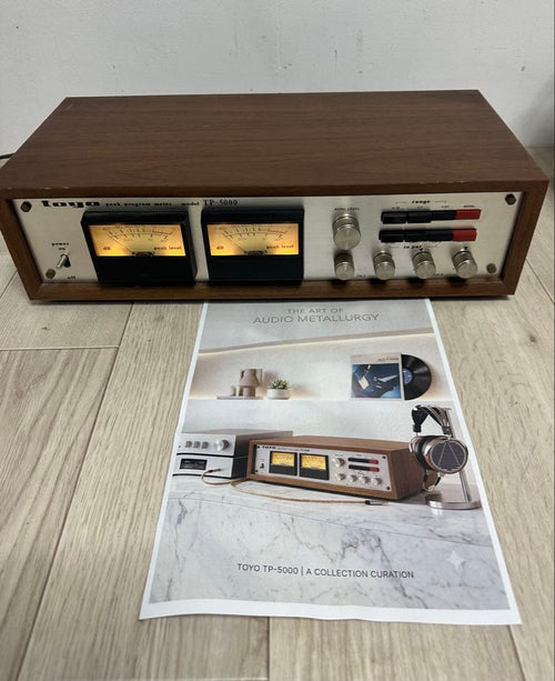 Speakers Toyo Tp-5000 Peak Program Meter