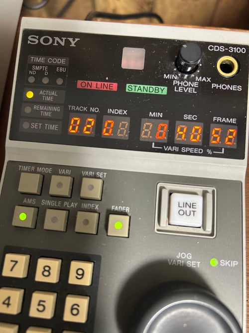 Sony Cd Md Cassette Deck Cdp-3100 Cds-3100