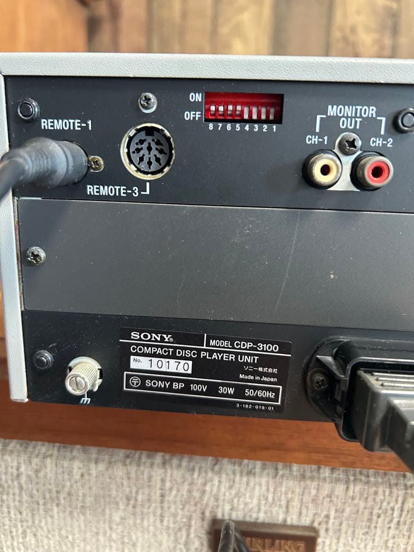 Sony Cd Md Cassette Deck Cdp-3100 Cds-3100