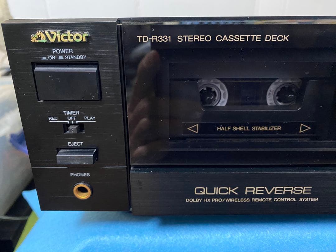 Victor Cd Md Cassette Deck Td-R331