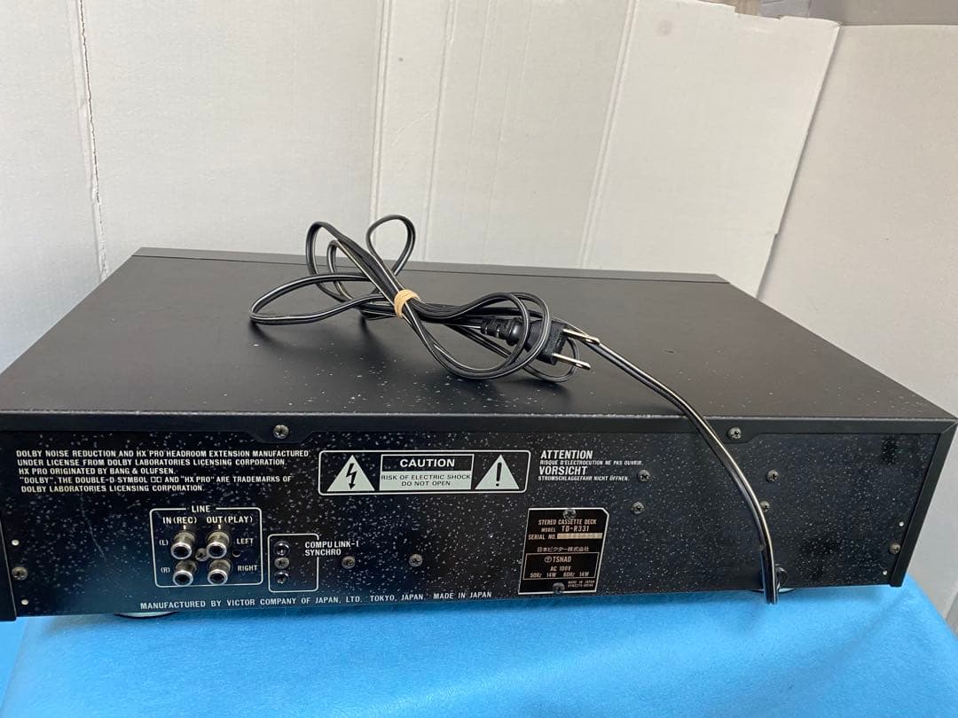 Victor Cd Md Cassette Deck Td-R331