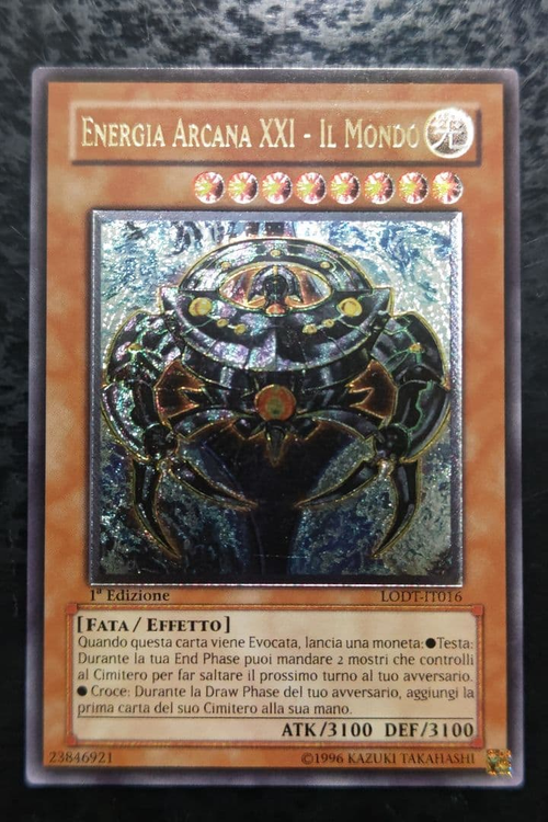 Yu -Gi -Oh! Ocg Duel Monsters Xxi-The World