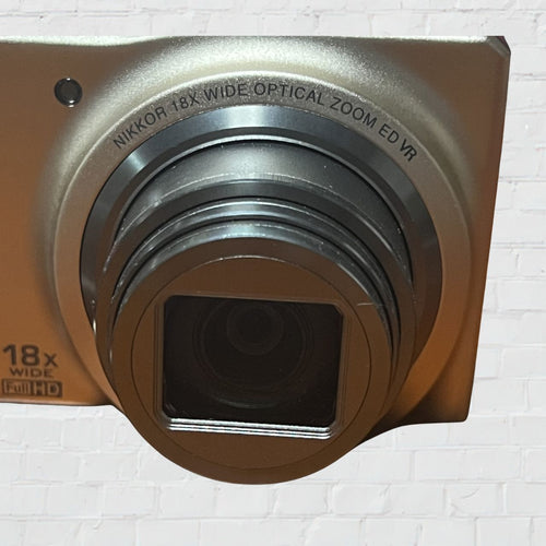 Compact Digital Camera Nikon Coolpix S9100 18 Hd