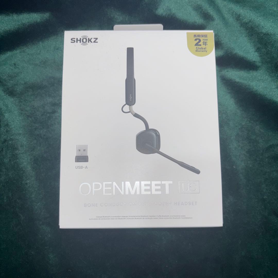 Shokz Bone-Conduction Earphones Openmeet Usb-A