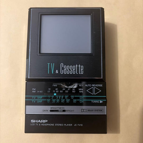 Sharp Cassette Player Jc-Tv10 Tv