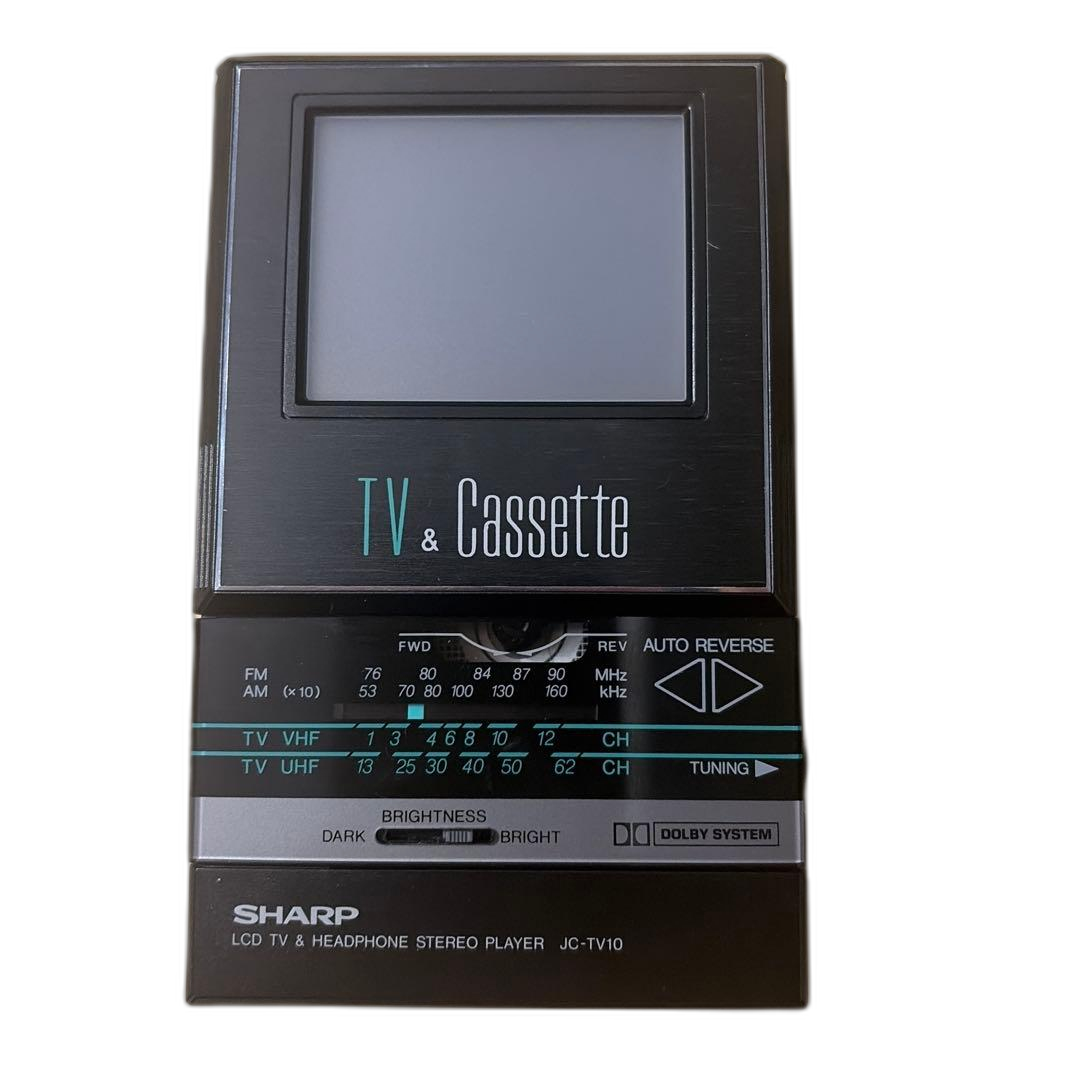 Sharp Cassette Player Jc-Tv10 Tv