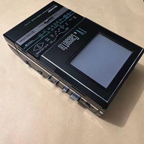 Sharp Cassette Player Jc-Tv10 Tv
