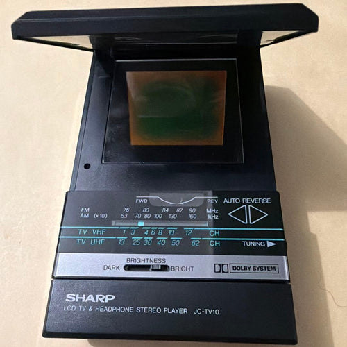 Sharp Cassette Player Jc-Tv10 Tv