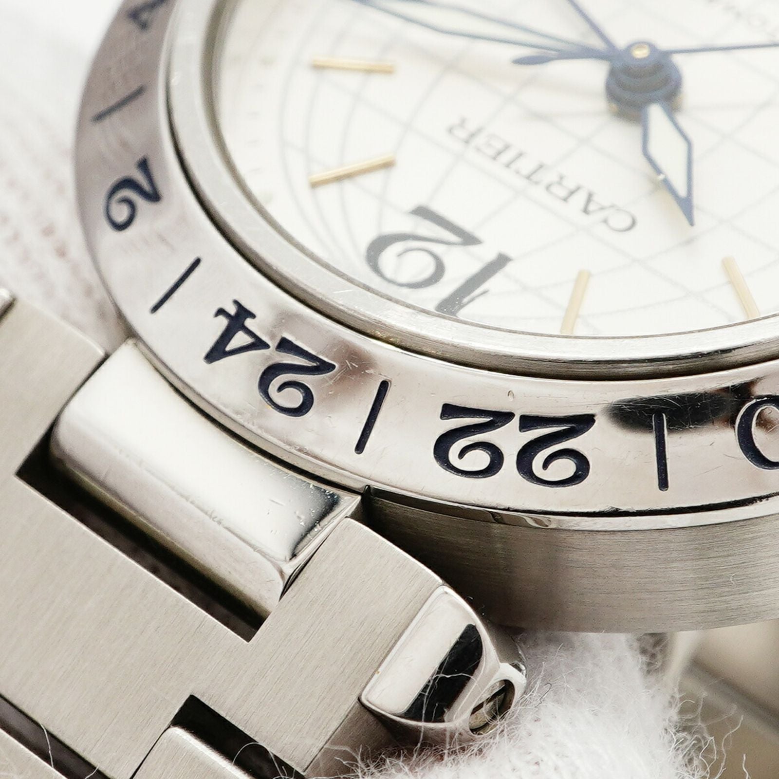 Cartier Automatic Winding Clock C Gmt W31029M7