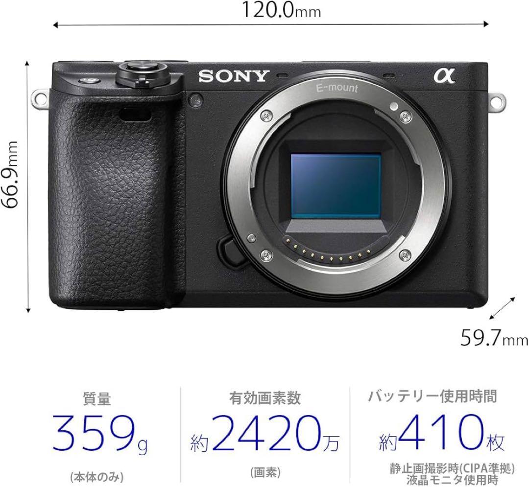 Sony Mirrorless Interchangeable Lens Cameras Aps-C 6400