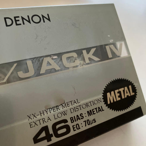 Denon Cassette Tapes Jack Iv 46