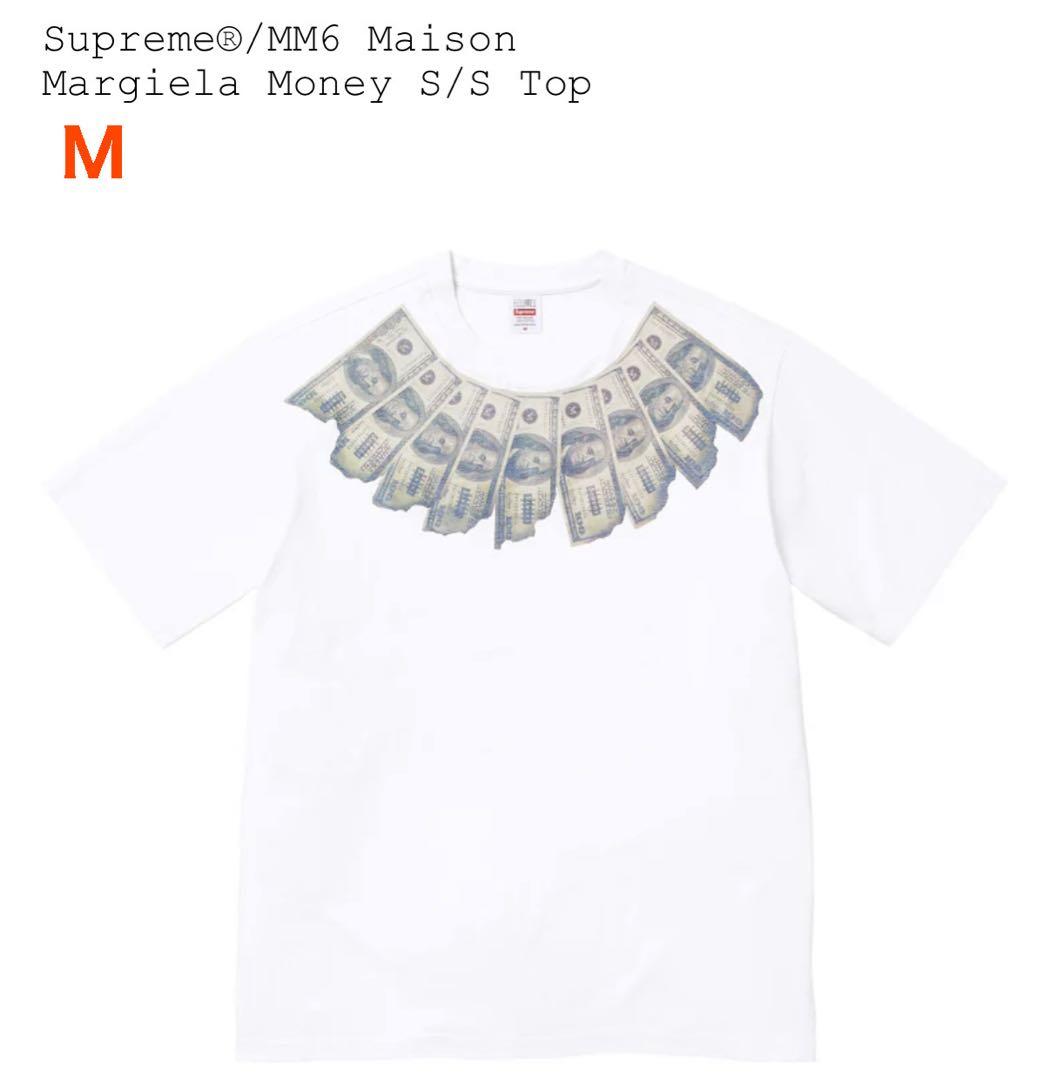 Supreme T-Shirts Maison Margiela Money S/S Top M White