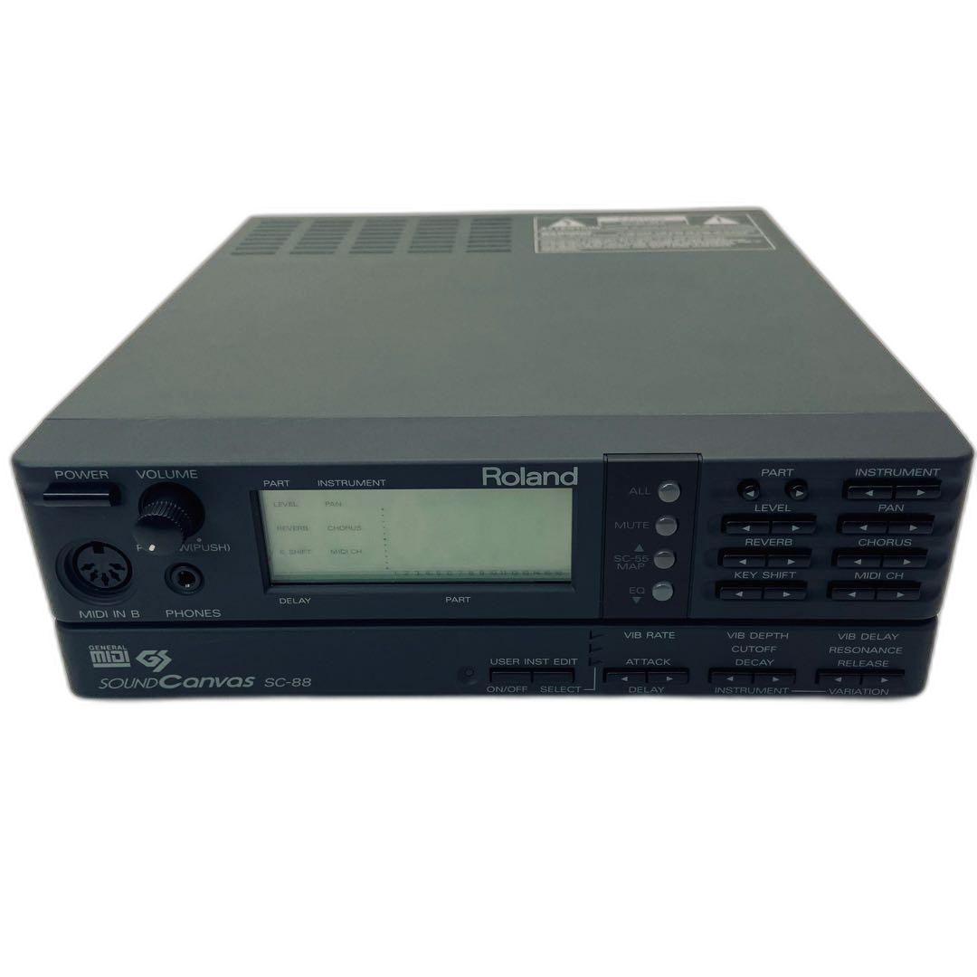 Roland Hardware Sound Source Sc-88 Midi