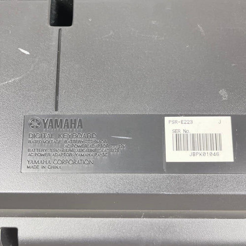 Yamaha Keyboards Digital Pianos Psr-E223 61
