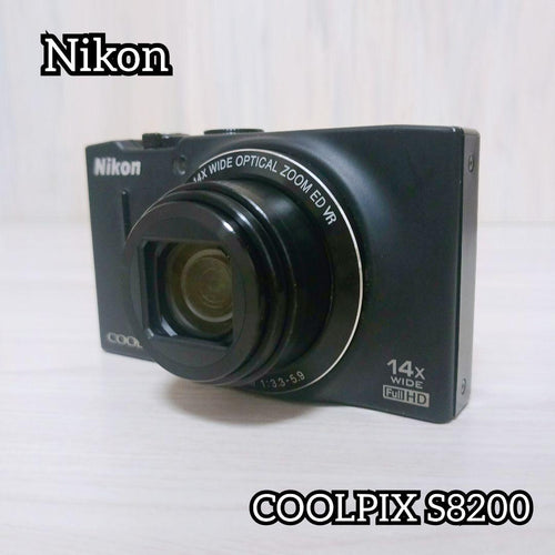 Nikon Compact Digital Cameras Coolpix S8200 14X