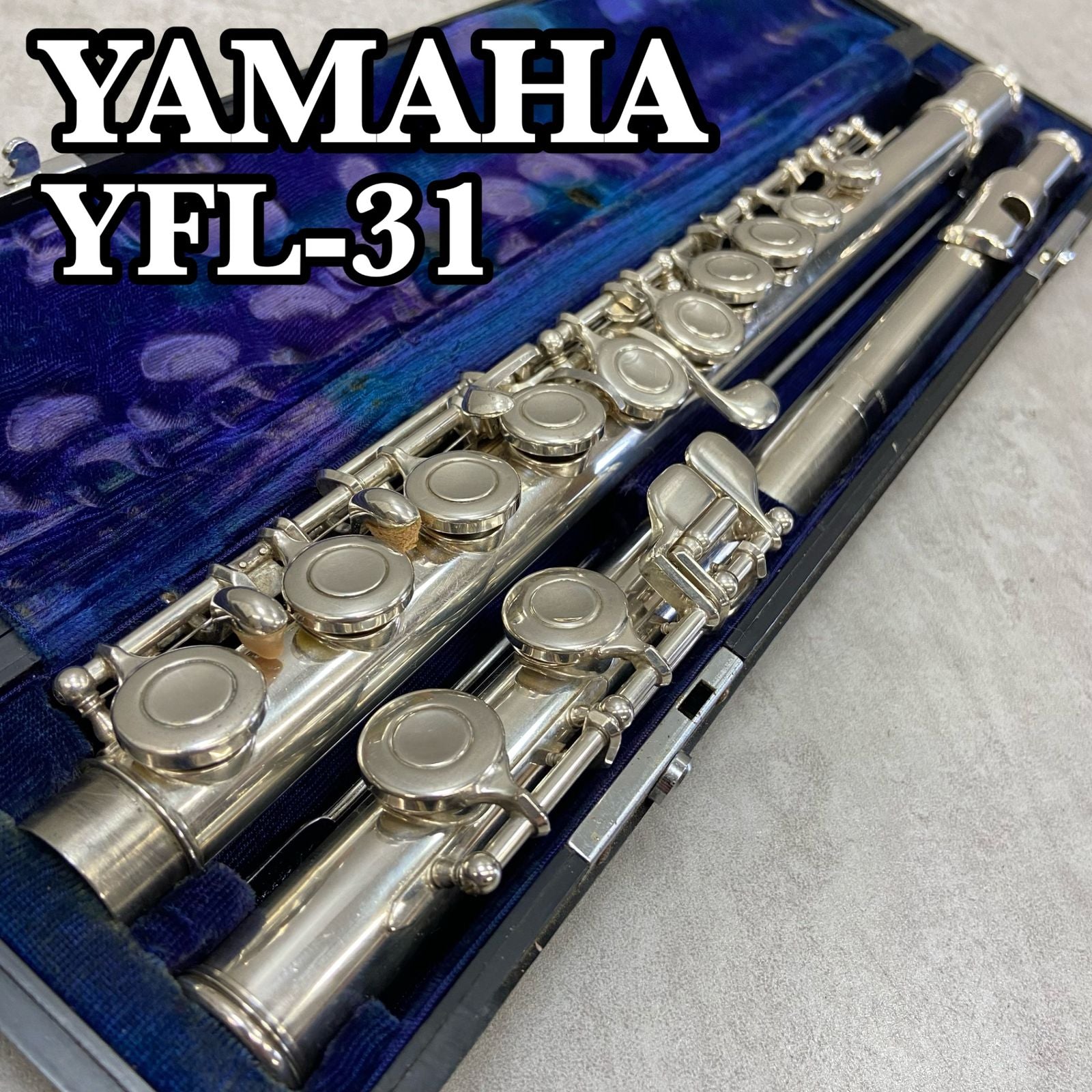 Yamaha Flute Body Yfl-31 E Silver