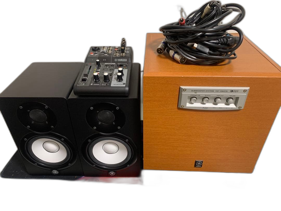 Yamaha Speaker Yst-Sw215 Hs5 Full Set