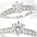 Tiffany Ring 0.55Ct 8 Pt950 F Vs2 Vg None 4507