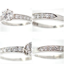 Tiffany Ring 0.55Ct 8 Pt950 F Vs2 Vg None 4507