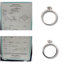 Tiffany Ring 0.55Ct 8 Pt950 F Vs2 Vg None 4507