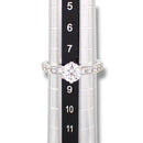Tiffany Ring 0.55Ct 8 Pt950 F Vs2 Vg None 4507