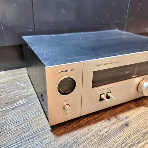 Technics Radio Tuner St-3400 Fm/Am Stereo Champagne Gold Black