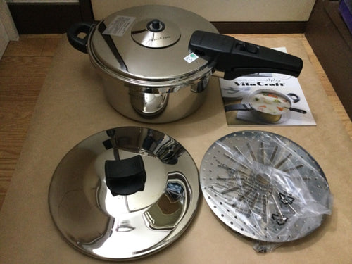 Vitacraft Pressure Cooker Vita Craft Alpha No.0624 Ih 4.5L